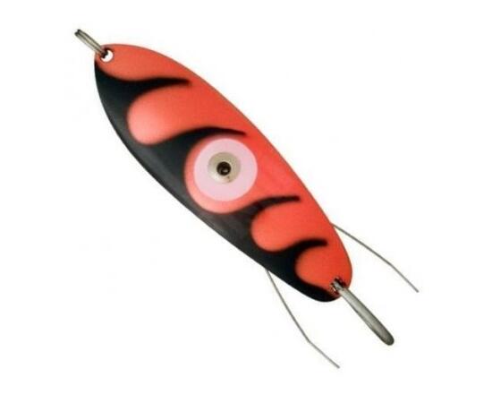 Блесна колебающаяся KUUSAMO VIIKSI Weedless 75/18 BL/TW/FR-S , фото 