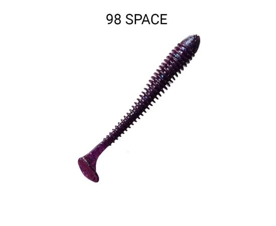 Мягкая приманка CRAZY FISH Vibro Worm 4.5'' 77-115-98-6, фото 