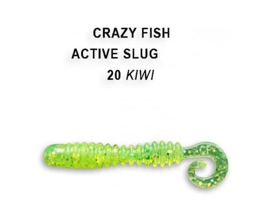 Мягкая приманка CRAZY FISH Active Slug 2" 29-50-20-6, фото 