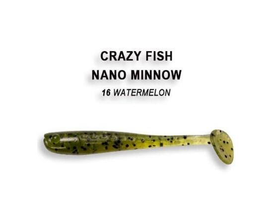 Мягкая приманка CRAZY FISH Nano Minnow 2.2" 22-55-16-6, фото 