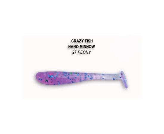 Мягкая приманка CRAZY FISH Nano Minnow 2.2" 22-55-27-6, фото 