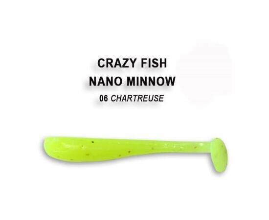 Мягкая приманка CRAZY FISH Nano Minnow 2.2" 22-55-6-6, фото 