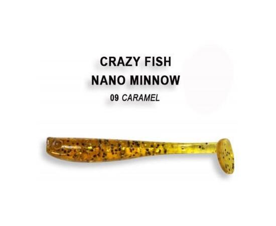 Мягкая приманка CRAZY FISH Nano Minnow 2.2" 22-55-9-6, фото 