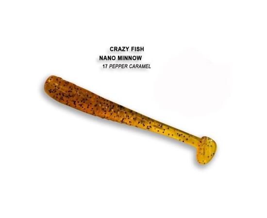 Мягкая приманка CRAZY FISH Nano Minnow 2.2" 22-55-17-6, фото 