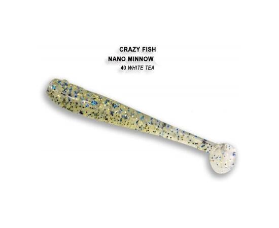 Мягкая приманка CRAZY FISH Nano Minnow 2.2" 22-55-40-6, фото 