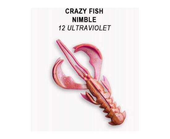 Мягкая приманка CRAZY FISH Nimble 1.6" 49-40-12-6, фото 
