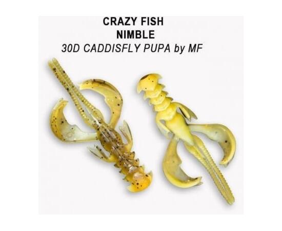 Мягкая приманка CRAZY FISH Nimble 1.6" 49-40-30d-6, фото 
