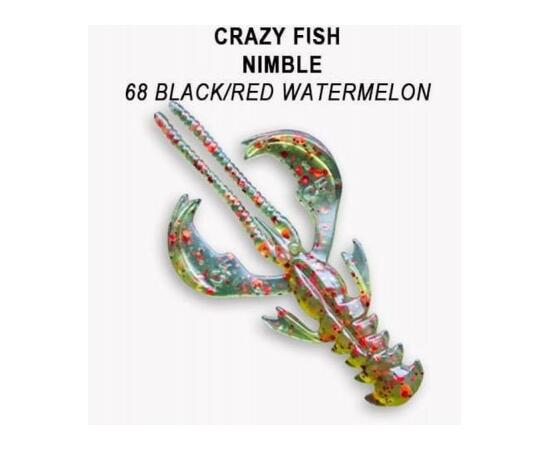 Мягкая приманка CRAZY FISH Nimble 1.6" 49-40-68-6, фото 