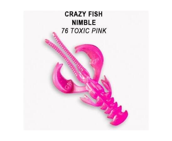 Мягкая приманка CRAZY FISH Nimble 1.6" 49-40-76-6, фото 