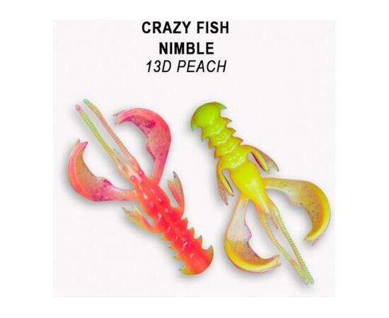 Мягкая приманка CRAZY FISH Nimble 2" 50-50-54, фото 