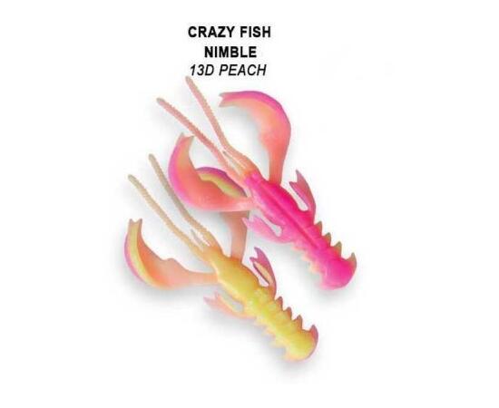 Мягкая приманка CRAZY FISH Nimble 3.2" 72-80-13d, фото 