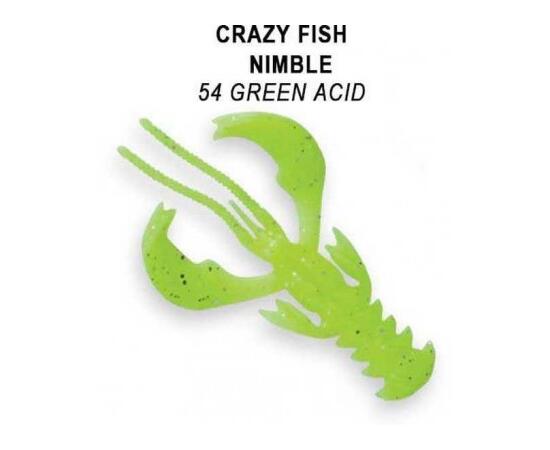 Мягкая приманка CRAZY FISH Nimble 3.2" 72-80-54, фото 