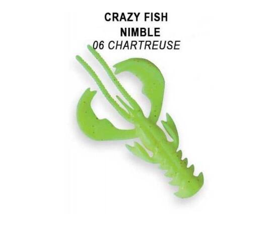 Мягкая приманка CRAZY FISH Nimble 3.2" 72-80-9, фото 