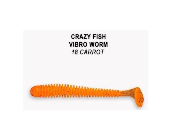 Мягкая приманка CRAZY FISH Vibro worm 2" 3-50-18-6, фото 