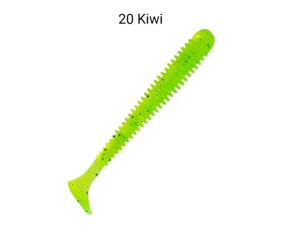 Мягкая приманка CRAZY FISH Vibro Worm 2.5'' 81-65-20-6, фото 