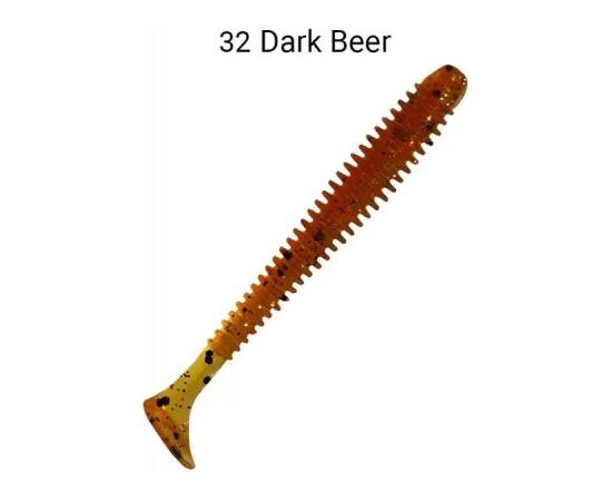 Мягкая приманка CRAZY FISH Vibro Worm 2.5'' 81-65-32-6, фото 