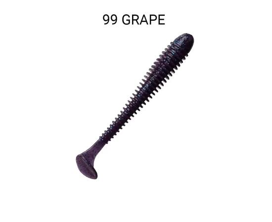 Мягкая приманка CRAZY FISH Vibro Worm 4.5'' 77-115-99-6, фото 