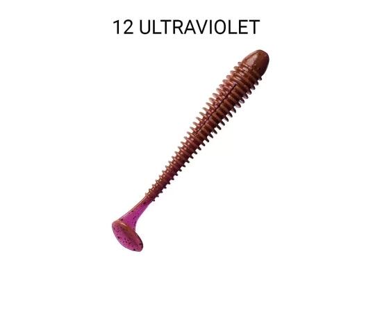Мягкая приманка CRAZY FISH Vibro Worm 4.5'' 77-115-12-6, фото 
