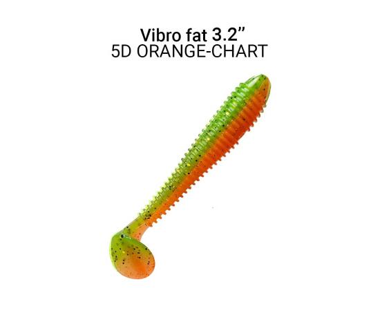 Мягкая приманка CRAZY FISH Vibro Fat 3.2" 73-80-5d-6, фото 