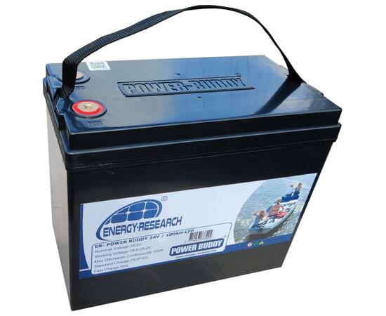 Аккумулятор Enerdgy Research 24B 100AH Life PO4 305х170х252 мм, фото 