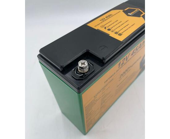 Аккумулятор BatteryCraft Lifepo4 12V 45Ah с bms 100А, тяговая батарея, фото , изображение 3