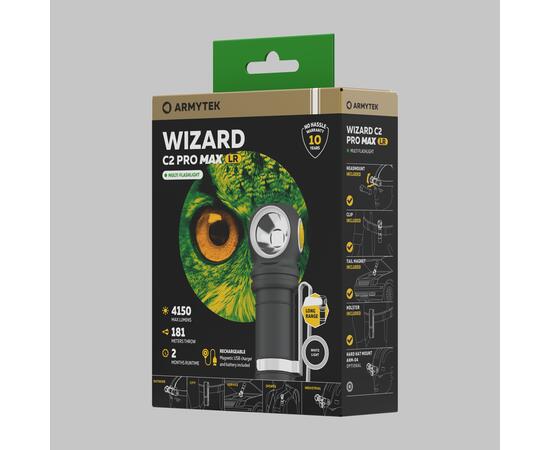 Фонарь Armytek Wizard C2 Pro Max LR Magnet USB, фото , изображение 5