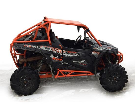Защита порогов сталь для квадроцикла POLARIS RZR 1000 2013-, фото 
