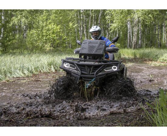 Вынос радиатора с шноркелем алюминий для квадроцикла CFMOTO Х8 Н.О. (2018-), X10 (2019-), X8 (2012-2017) 2012-, фото , изображение 2