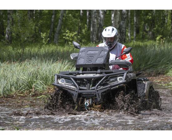 Вынос радиатора с шноркелем алюминий для квадроцикла CFMOTO Х8 Н.О. (2018-), X10 (2019-), X8 (2012-2017) 2012-, фото , изображение 3