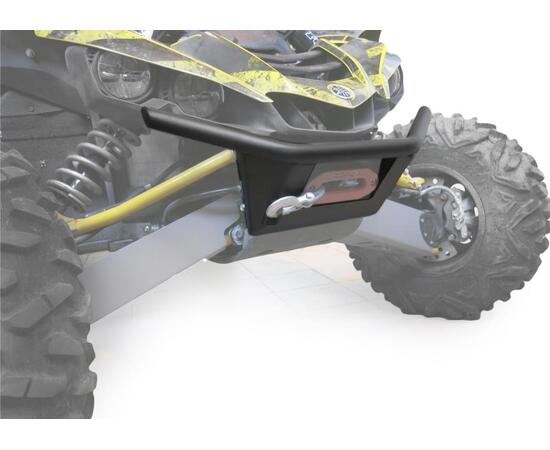 Бампер передний (с креплением лебедки) Сталь для квадроцикла YAMAHA YXZ 1000R 2016, фото , изображение 2