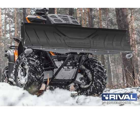 Комплект снегоотвала с быстросъемным креплением Quick2 black 150 мм (All ATV) для квадроцикла, фото , изображение 4