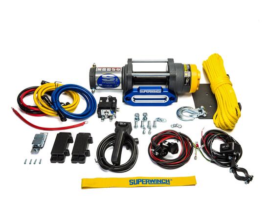 Лебедка электрическая синтетический трос Superwinch TERRA 45, фото , изображение 2