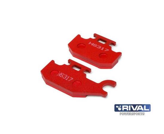 ТОРМОЗНЫЕ КОЛОДКИ ДЛЯ КВАДРОЦИКЛОВ CAN-AM, SUZUKI, STELS, RM RIVAL HS317, фото , изображение 3