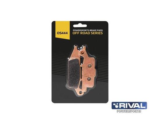 ТОРМОЗНЫЕ КОЛОДКИ ДЛЯ КВАДРОЦИКЛОВ YAMAHA (GRIZZLY 550/700) RIVAL OS444, фото 