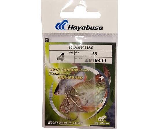 Крючки HAYABUSA: SERIE 194 N. 06 (NI), фото , изображение 3