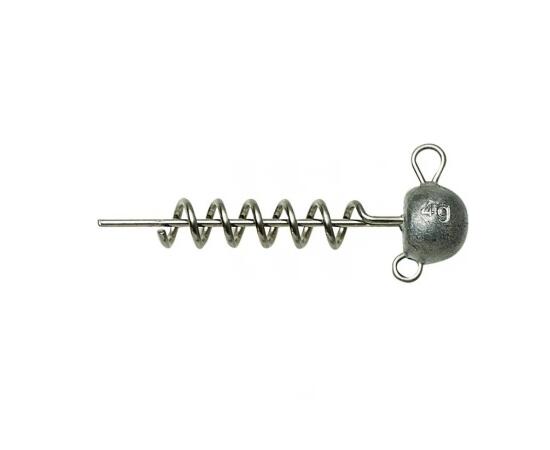 Грузило штопорное для силиконовых приманок SAVAGE GEAR Ball Corkscrew Heads 4g Bulk 25pcs NL, фото 
