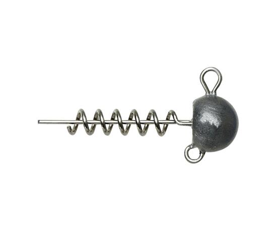Грузило штопорное для силиконовых приманок SAVAGE GEAR Corkscrew Ballhead 15g 3pcs, фото 