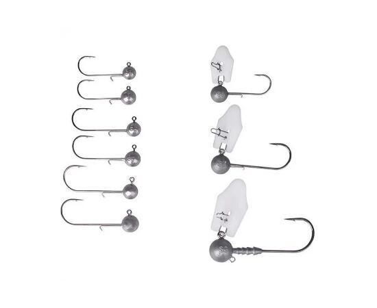 Джиг головка с дополнительным ухом SAVAGE GEAR  Ball Jig Head 10g #8/0 Bulk 25pcs, фото , изображение 2