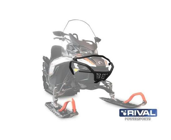 БАМПЕР ПЕРЕДНИЙ С БОКОВОЙ ЗАЩИТОЙ ДЛЯ СНЕГОХОДОВ SKI-DOO (EXPEDITION), LYNX (RANGER, XTERRAIN, COMMANDER) RIVAL, фото , изображение 2