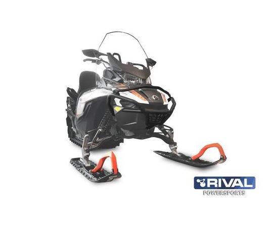 БАМПЕР ПЕРЕДНИЙ С БОКОВОЙ ЗАЩИТОЙ ДЛЯ СНЕГОХОДОВ SKI-DOO (EXPEDITION), LYNX (RANGER, XTERRAIN, COMMANDER) RIVAL, фото , изображение 4
