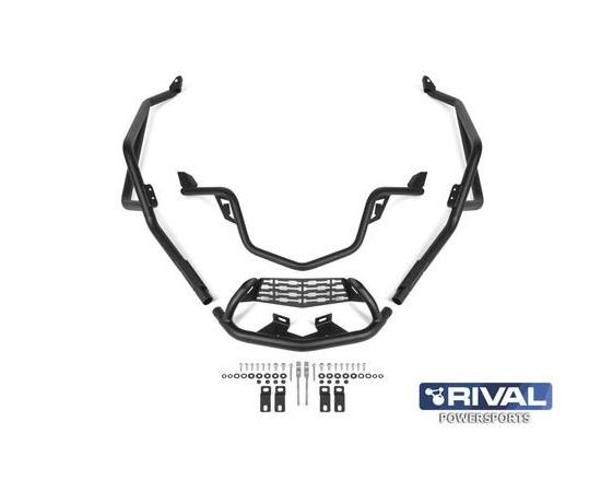 БАМПЕР ПЕРЕДНИЙ С БОКОВОЙ ЗАЩИТОЙ ДЛЯ СНЕГОХОДОВ SKI-DOO (SKANDIC WT) RIVAL, фото , изображение 3