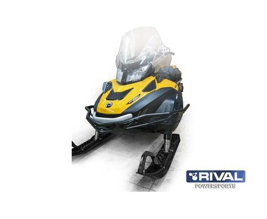 БАМПЕР ПЕРЕДНИЙ ДЛЯ СНЕГОХОДОВ (С ЛОЖЕМЕНТОМ РУЖЬЯ) LYNX (YETI)/SKI-DOO (SKANDIC,TUNDRA) RIVAL, фото 