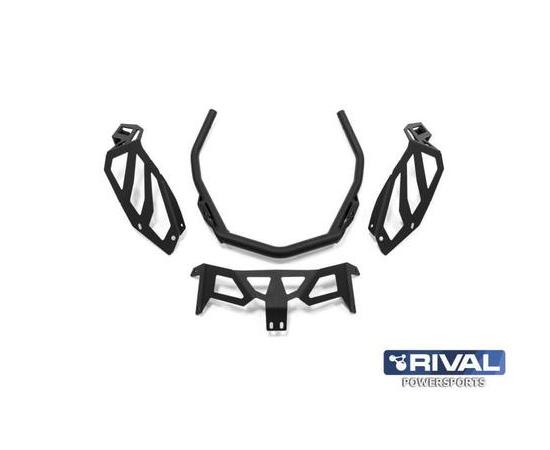 БАМПЕР ПЕРЕДНИЙ ДЛЯ СНЕГОХОДОВ SKI-DOO (FREERIDE, GRANDTOURING, MXZ, RENEGADE, SUMMIT, BACKCOUNTRY), LYNX (BOONDOCKER, RAVE, XTERRAIN) RIVAL, фото , изображение 3