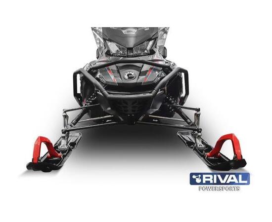 БАМПЕР ПЕРЕДНИЙ С БОКОВОЙ ЗАЩИТОЙ ДЛЯ СНЕГОХОДОВ LYNX (RANGER), SKI-DOO (EXPEDITION SWT) RIVAL, фото 