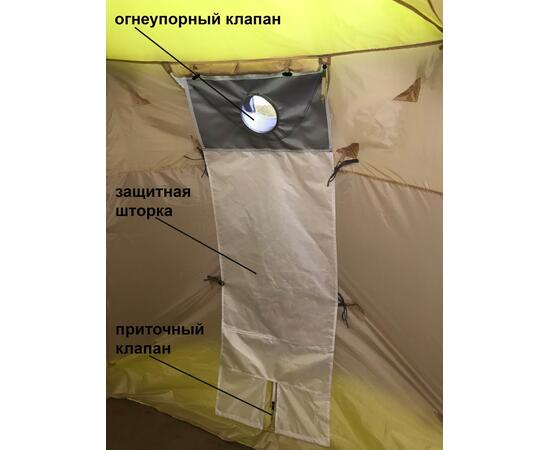 Внутренний тент легкий зимний Лотос Куб 4 188х260х210 (Зимний), фото , изображение 2