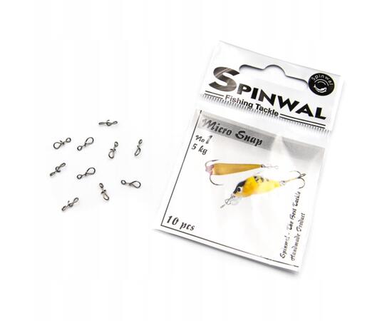 Застежка Spinwal Micro Snap 10pcs, фото 