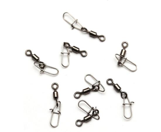 Застежка Spinwal Snap MicroJig with swivel size 23 10pcs, фото 