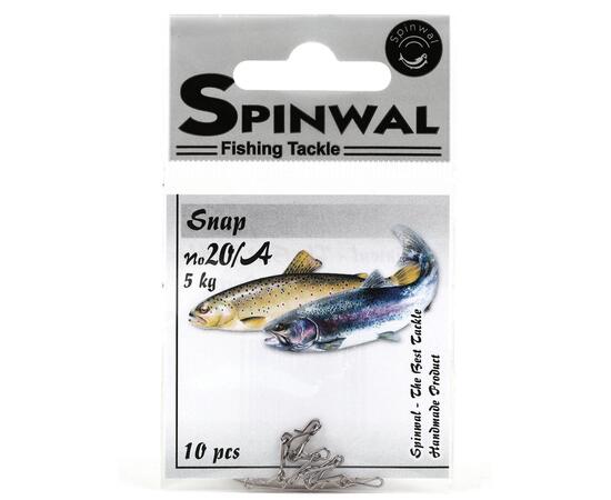Застежка Spinwal Snap size 20A 5kg 10pcs, фото , изображение 2