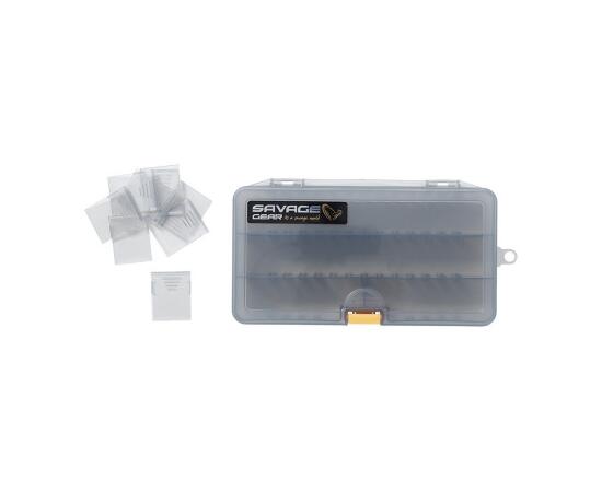 Коробка для приманок SAVAGE GEAR Lurebox 2B Smoke 16,1X9,1X3,1cm, фото 