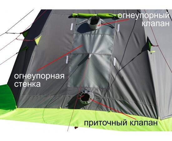 Мобильная Баня Лотос 5 (Д-образный вход + дно ПУ4000) (360х320/205 см), фото , изображение 10